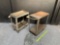 Steel Rolling Carts 37 x 16.5 x 34 - 2pcs