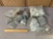 Assorted Fuses / Ceramic / Clear Glass