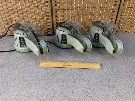 Yaesu Zcut Automatic Tape Dispensers - 3pcs