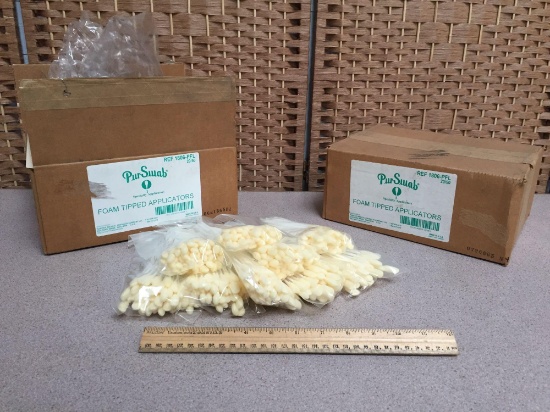 Puritan PurSwab Foam Tipped Applicators 1806-PFL - 2 boxes NEW