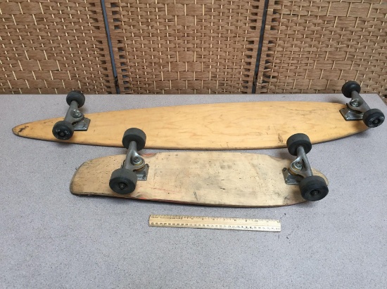 Longboard & Regular Skateboard - 2pcs