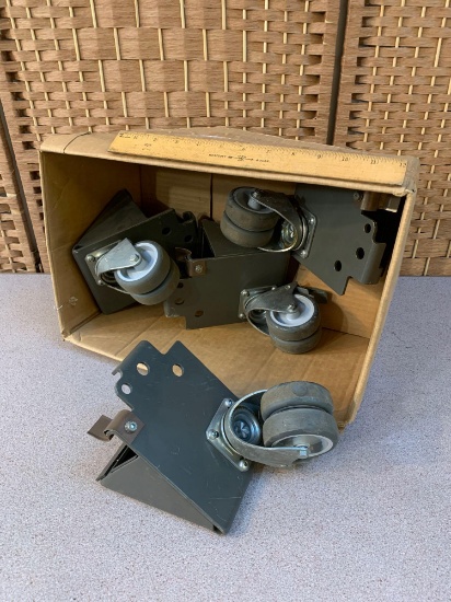 Heavy Duty Caster Wheels - 4pcs