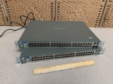 HP ProCurve Switch 2640 J4899C 48 Ports & 2 GBIC RackMountable Switch - 2pcs