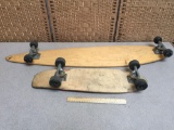 Longboard & Regular Skateboard - 2pcs