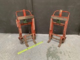 Rol-A-Lift M Movers Lift Pallet Jack / Machine Dollies 2000lbs - 2pcs