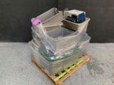 Pallet with Assorted Storage Bins - 30pcs