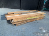 Pallet Full of Assorted Wood Boards