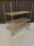 Metro Style Steel Rolling Rack 72x36x69