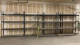 Adjustable Metal Storage Racks w/ Wood Shelves 15x69x84 - 6pcs