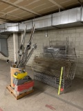 Metro Style Steel Rolling Rack Parts