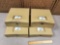 RCD 449Kohms / 442Kohms 1% Axial Lead Resistors - 4 reels NEW 10,000 Resistors