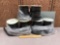 IPOTEC Silicone Rubber Coated Glassfiber Sleeving / Tubing 7/8in AWG Black - 6rolls