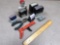 Assorted Office Tools / Stamps / Paper Hole Puncher