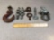 Assorted Hardware / Rod Ends / Slip Hooks / D Shackles