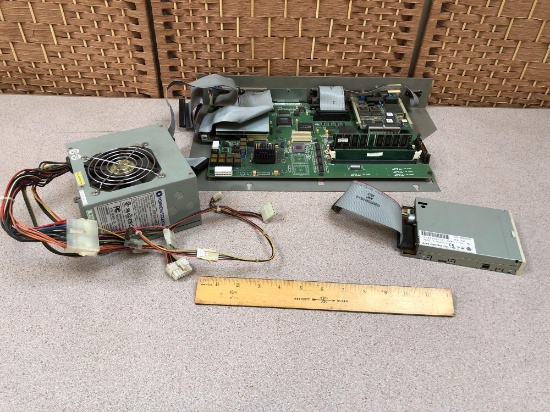 XEROX 8830 WF Printer Main / Logic Board Motherboard Power Supply & Floppy Drive