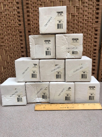 Stancor 124-903 / White Rodgers 100A 24VDC Contactors - 10pcs NEW