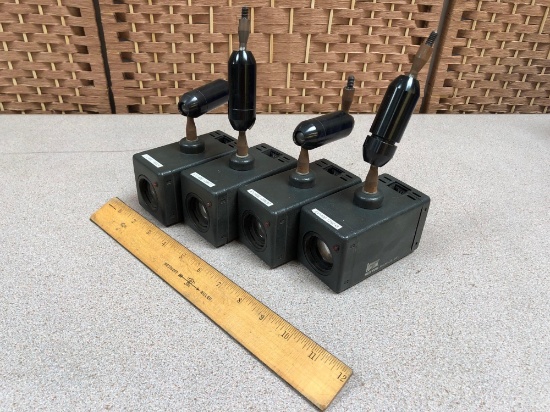 4 Kustom Signals/SONY EVI400 Auto Focus EYEWITNESS CCTV Dash Color Video Cameras