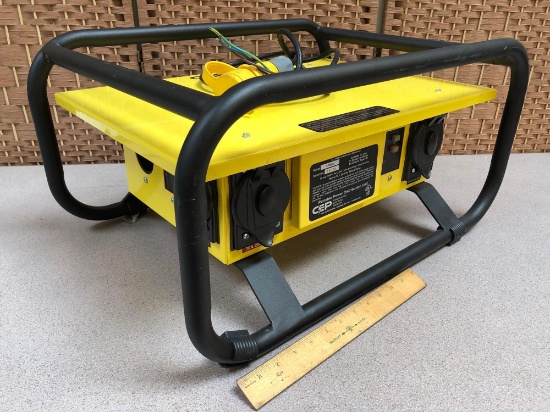 CEP Construction Electrical Products / Portable Power Distribution Center w/GFCI 50A 125/250V