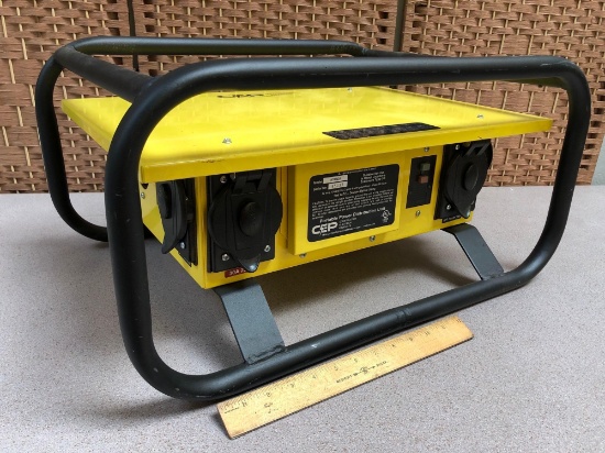 CEP Construction Electrical Products / Portable Power Distribution Center w/GFCI 50A 125/250V NEW