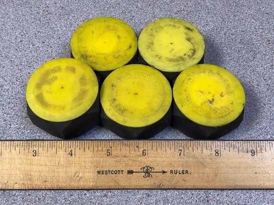 Stainless Steel Hydraulic Cap Nuts - 5pcs