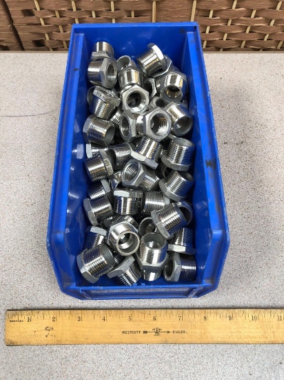 3/4MNPT x 1/2FNPT Parker Stainless Steel Reducing Bushings