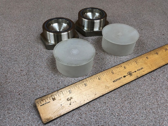 Stainless Steel Hydraulic Cap Nuts -2pcs