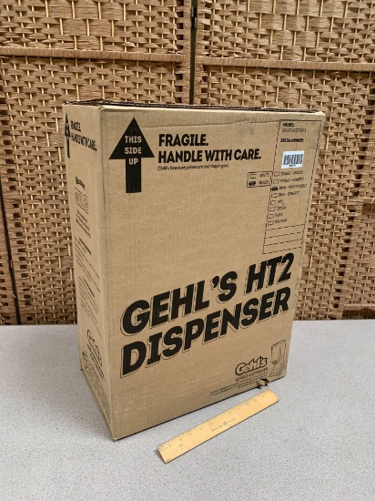 Gehl HotTop 2 Nacho Cheese / Chili Sauce Dual Dispenser NEW