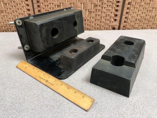 Rubber Dock Bump Stops Blocks - 2pcs