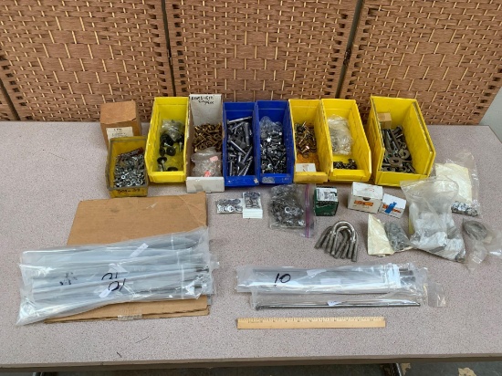 Assorted Hardware / Bolts / Nuts / Washers / U-bolts