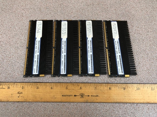 Corsair CM2x1024-8500C5D 1GB PC2-8500 Memory Modules - 4pcs