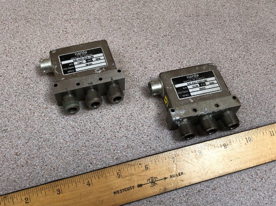 Narda P/N 023-A23-D2D-1B0 FSCM 99899 RF Coaxial Switches - 2pcs
