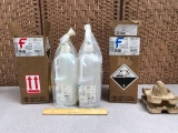 Fisher Chemicals UN2031 Nitric Acid & UN1789 Hydrochloric Acid 2.5L bottles - 2pcs