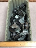Shepherd Fixed Rubber Caster Wheels