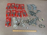 IronMan Clips & Thimble for Wire Rope / 3/16 Aluminum Ferrules / Gripples