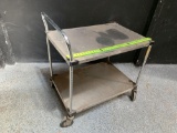 Metro Style Steel Rolling Cart 35.7x24x31.5