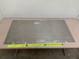 Aluminum Panel 4ft x 2ft x 0.37in thick / 48 x 24 x 0.37
