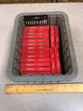 Maxell UR90 UR-90 Normal Bias IEC Type I Audio Cassette Tapes - 16pcs NEW