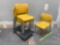 SitOnIT Seating Inflex Series Multipurpose Stacking Chairs YELLOW - 6pcs