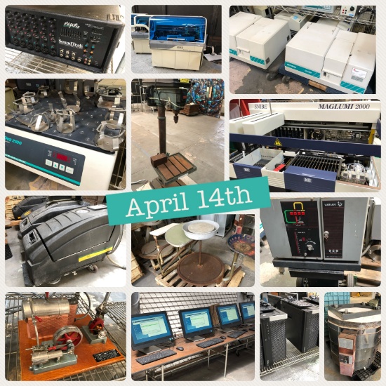 April Electronics Laboratory Industrial and MORE!