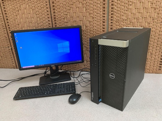 Dell Precision T7910 Intel Xeon E5-2620 2.4GHz 6-Core 8GB 500GB nVidia K2200 Win 10 Workstation PC