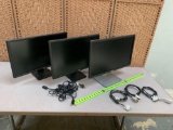 Dell E2414Ht 24in DVI/VGA 1080p Widescreen LED LCD Computer Monitor - 3pcs