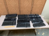 Assorted Wired & Wireless USB Keyboards - 14pcs