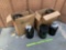 Yankee Containers 5 Gallon Black Steel Containers - 9pcs