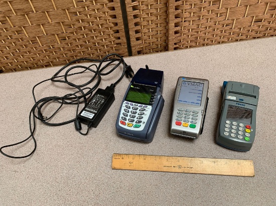Verifone VX680 / VX610 & First Data FD400 POS Credit / Debit Card Terminals / Readers - 3pcs