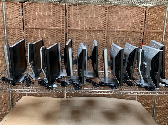 Dell 1907FP Ultrasharp 19in LCD Flat Panel Computer Monitors DVI VGA - 10pcs