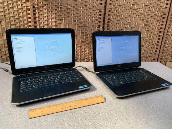 Dell Latitude E5430 14in Intel i3-2350 2.3GHz 4GB 128GB Wifi Webcam NO OS Laptop Computers - 2pcs