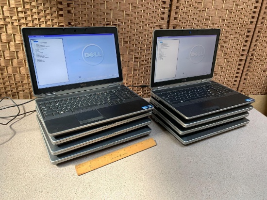 Dell Latitude E6530 15.6in LCD Intel i5-3320 2.6GHz 6GB 250GB Wifi BT WebCam NO OS Laptops - 8pcs