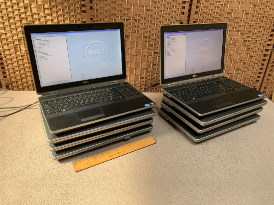 Dell Latitude E6530 15.6in LCD Intel i5-3320 2.6GHz 6GB 320GB Wifi BT WebCam NO OS Laptops - 8pcs