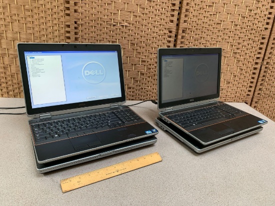 Dell Latitude E6520 15.6in LCD Intel i5-2520 2.5GHz 4GB 250GB Wifi Bt WebCam Laptops - 4pcs