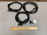 Gold Plated HDMI to DVI Cables - 3pcs